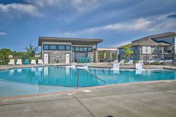 Resort style pool